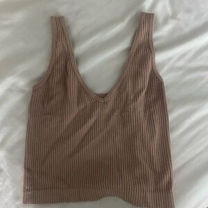 Free People Rib Brami Crop Tank